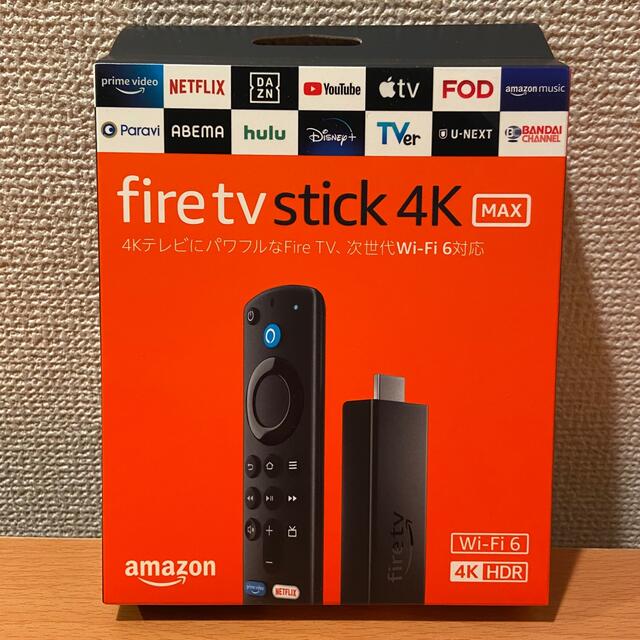 ☆新品未開封未使用★ fire tv stick 4K MAX 第3世代