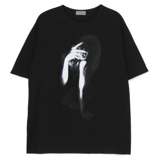 ヨウジヤマモト(Yohji Yamamoto)の【 新品 】ヨウジヤマモト 22SS 女性プリント半袖カットソー(Tシャツ/カットソー(半袖/袖なし))