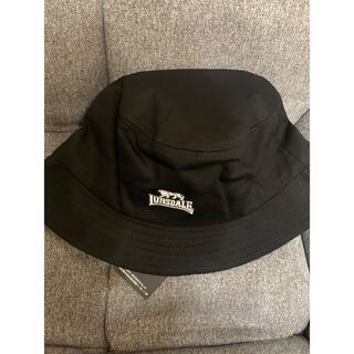 ロンズデール(LONSDALE)の新品ロンズデール バケットハットゴルフ 帽子 ブラック(ハット)