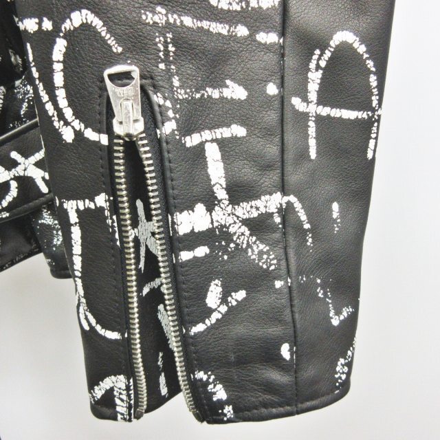 Supreme(シュプリーム)のシュプリーム ×コムデギャルソンシャツ ×ショット 18AW ライダース  メンズのジャケット/アウター(ライダースジャケット)の商品写真