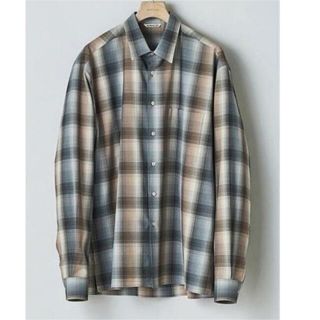 オーラリー(AURALEE)の20AW AURALEE SUPERLIGHT WOOL CHECKSHIRTS(シャツ)