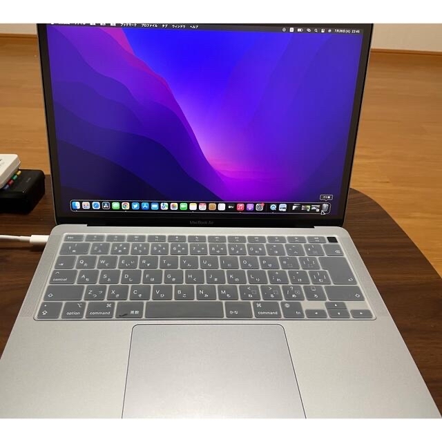 Apple(アップル)のMacBook  Air M1 16GBメモリ　スペースグレー　今週末まで スマホ/家電/カメラのPC/タブレット(ノートPC)の商品写真