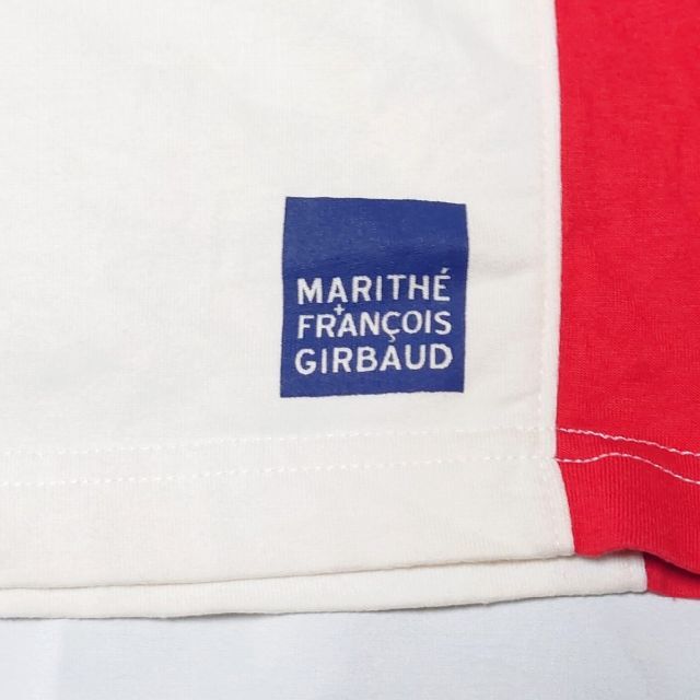 MARITHE + FRANCOIS GIRBAUD(マリテフランソワジルボー)の古着『MARITHE FRANCOIS GIRBAUD Tシャツ』半袖 白 XL メンズのトップス(Tシャツ/カットソー(半袖/袖なし))の商品写真