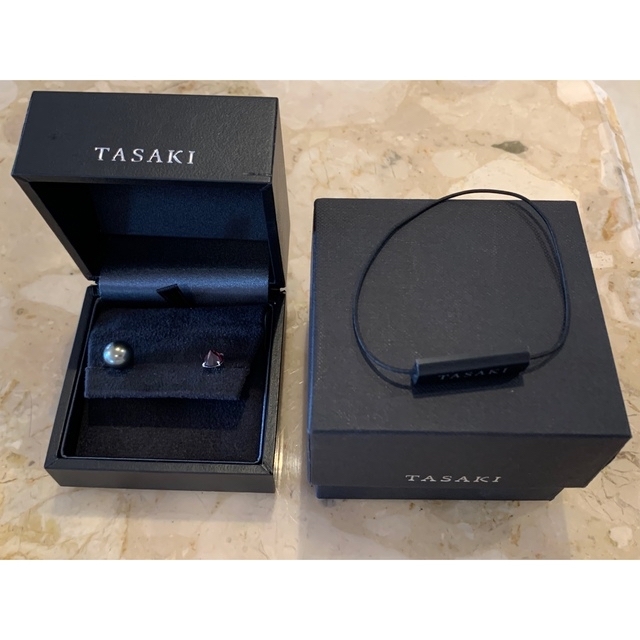 パールピア TASAKI - ガーネット✖️黒蝶真珠 リファインドリベリオン