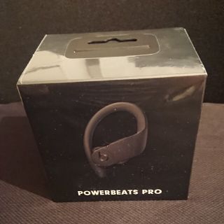 ビーツバイドクタードレ(Beats by Dr Dre)のPowerbeats Pro MV6Y2PA/A ブラック(ヘッドフォン/イヤフォン)