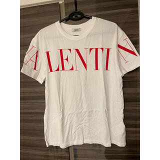 ヴァレンティノ(VALENTINO)のVALENTINO ヴァレンティノ Tシャツ ホワイト 白 L(Tシャツ/カットソー(半袖/袖なし))