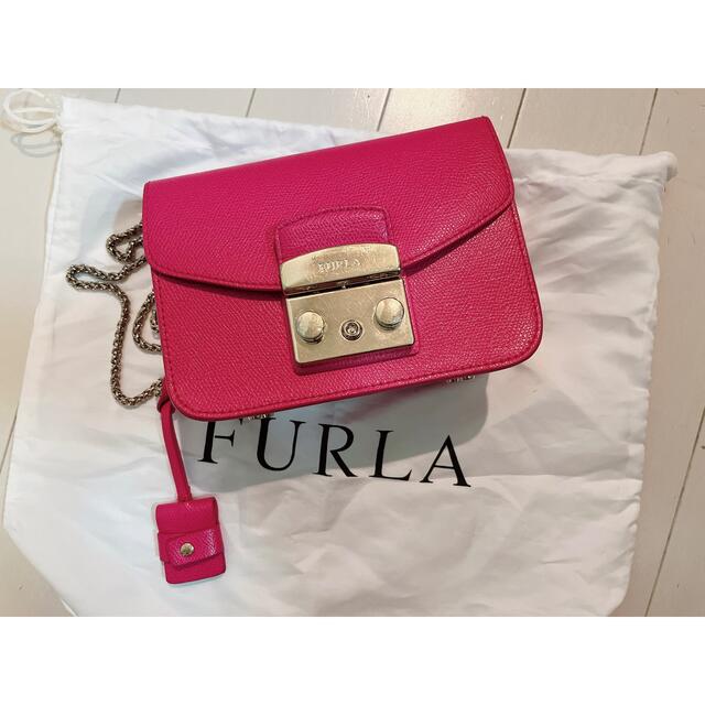 FURLA メトロポリス　チェーンバッグ