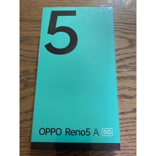 新品未開封 OPPO Reno5 A eSIM A103OP シルバーブラック