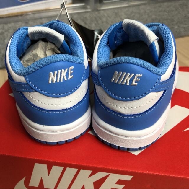 スニーカーNIKE DUNK LOW TD university blue 13cm