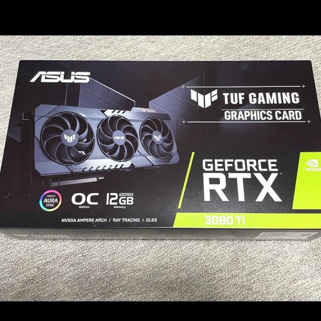 PCパーツASUS TUF-RTX3080TI-O12G-GAMING 12GB