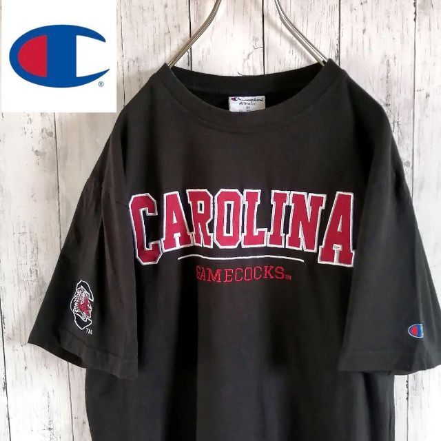 Champion(チャンピオン)の《レア》チャンピオン コラボTシャツ Gamecocks サウスカロライナ大学 メンズのトップス(Tシャツ/カットソー(半袖/袖なし))の商品写真