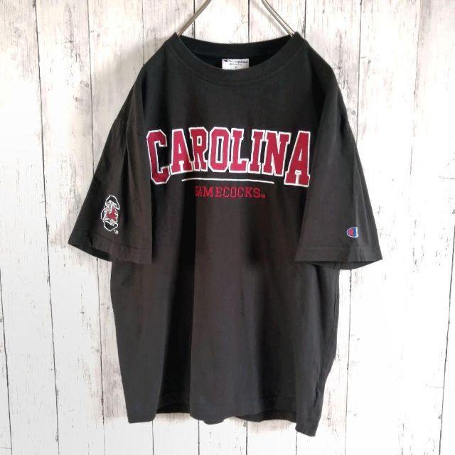 Champion(チャンピオン)の《レア》チャンピオン コラボTシャツ Gamecocks サウスカロライナ大学 メンズのトップス(Tシャツ/カットソー(半袖/袖なし))の商品写真