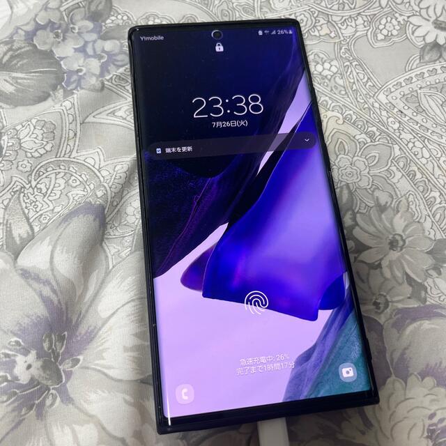 期間限定　ジャンク　galaxy note 20 ultra 美品 SIMフリースマホ/家電/カメラ