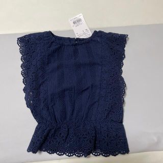 ブランシェス(Branshes)のブランシェス　レーストップス　100 新品未使用(Tシャツ/カットソー)