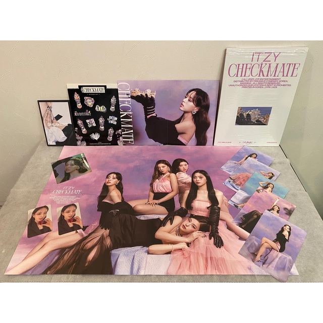 ITZY(イッチ)のITZY CHECKMATE アルバム 通常盤 オール ユナ エンタメ/ホビーのCD(K-POP/アジア)の商品写真