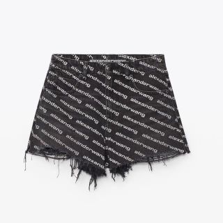 Alexander Wang - 【Alexanderwang】エイジドグレーデニム バイトロゴ