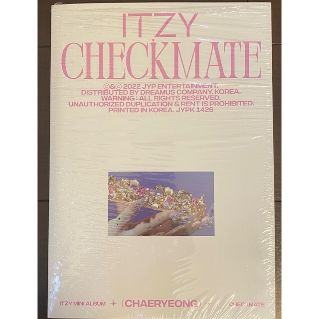 ITZY(イッチ)のITZY CHECKMATE アルバム 通常盤 チェリョン エンタメ/ホビーのCD(K-POP/アジア)の商品写真