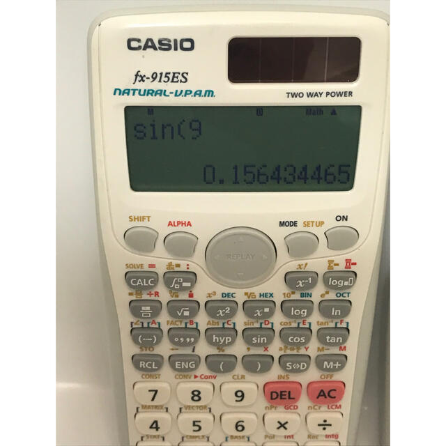 CASIO カシオ 関数電卓 数学自然表示 441関数 10桁 fx-915ES