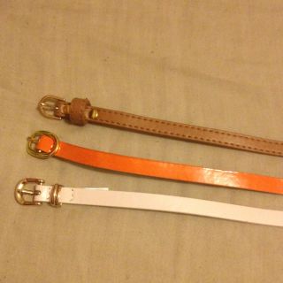 細ベルト3本セット(ベルト)