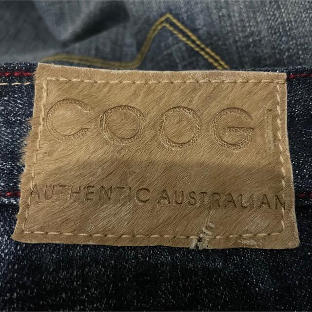 COOGI クージー 極太 デニムパンツ 刺繍 ラスタカラー オーバーサイズ