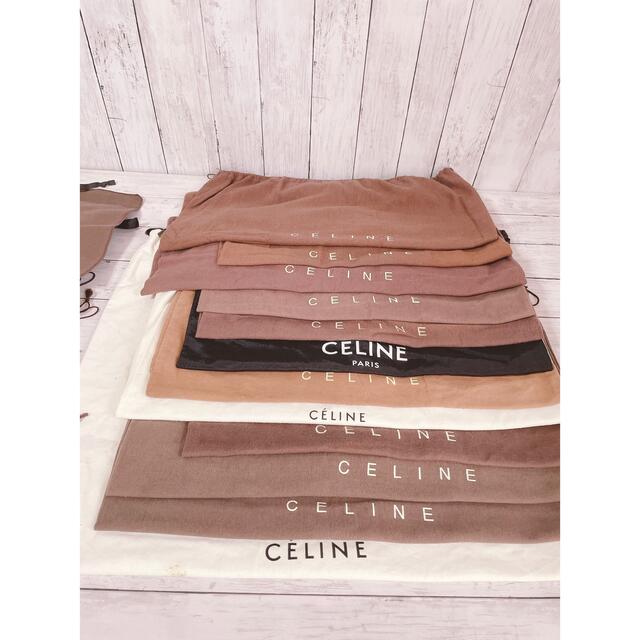 celine(セリーヌ)のH1266 CELINE セリーヌ　保存袋　袋　収納　まとめ　大量　超特大　大 レディースのバッグ(ショップ袋)の商品写真