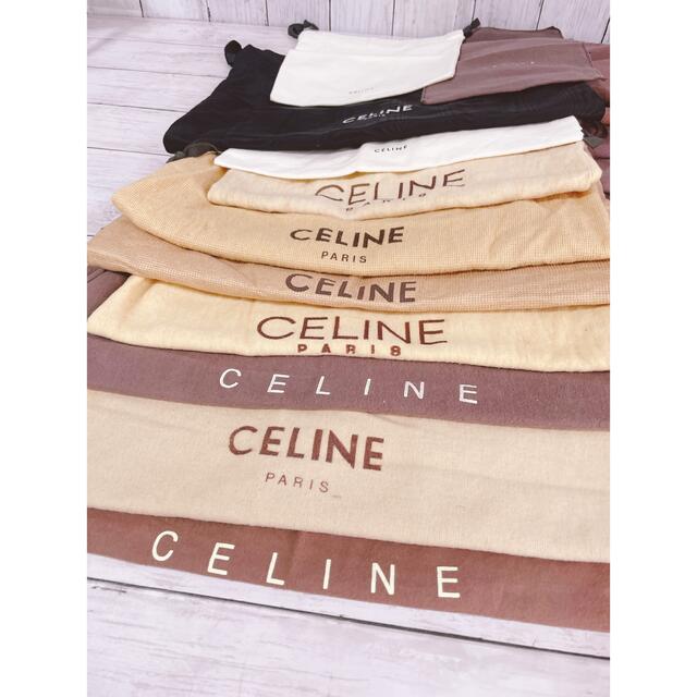 celine(セリーヌ)のH1266 CELINE セリーヌ　保存袋　袋　収納　まとめ　大量　超特大　大 レディースのバッグ(ショップ袋)の商品写真