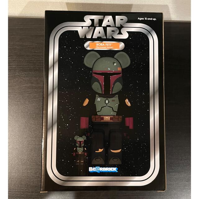 エンタメ/ホビーBE@RBRICK BOBA FETT 100％ & 400％