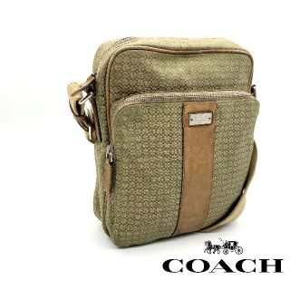 コーチ(COACH)のCOACH ショルダーバッグ メンズ 斜めがけ ミニシグネチャー 5058(ショルダーバッグ)