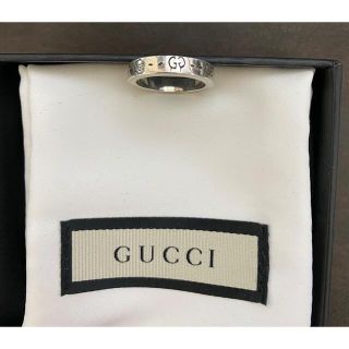 グッチ(Gucci)のグッチ 指輪 ゴースト リング ドクロ Ag925 シルバー 9号(リング(指輪))