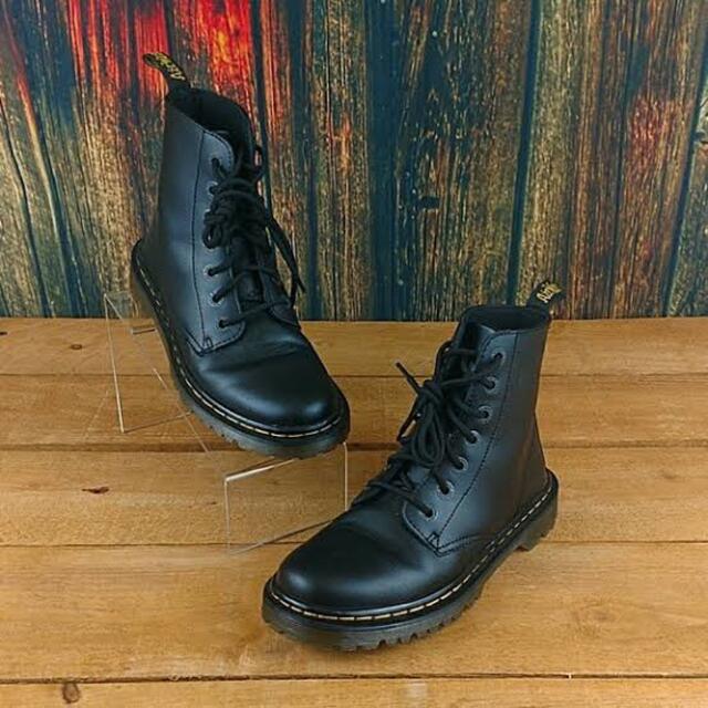 Dr.Martens Luana レザー コンバットブーツ