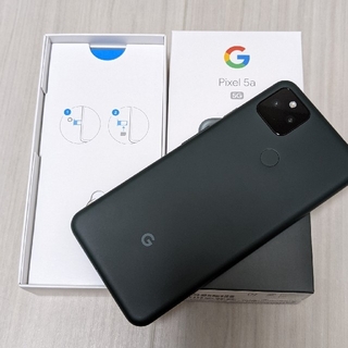 グーグルピクセル(Google Pixel)のGoogle pixel 5a  5G  SIMフリー　ほぼ新品︙未使用品(スマートフォン本体)