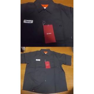 新品 cune キューン うさぎ 飛んでる ワークシャツ 2 新品 cune キューン うさぎ 飛んでる ワークシャツ 2