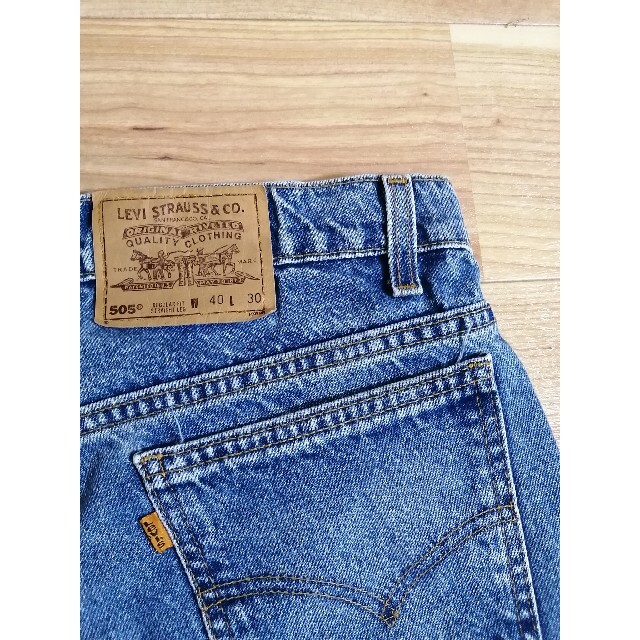 Levi's(リーバイス)の90s USA製 リーバイス505 オレンジタブ ジーンズ デニムパンツ w40 メンズのパンツ(デニム/ジーンズ)の商品写真