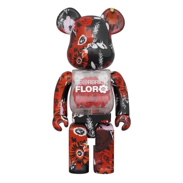 BE@RBRICK FLOR@ 400％ Medicom toy ベアブリック