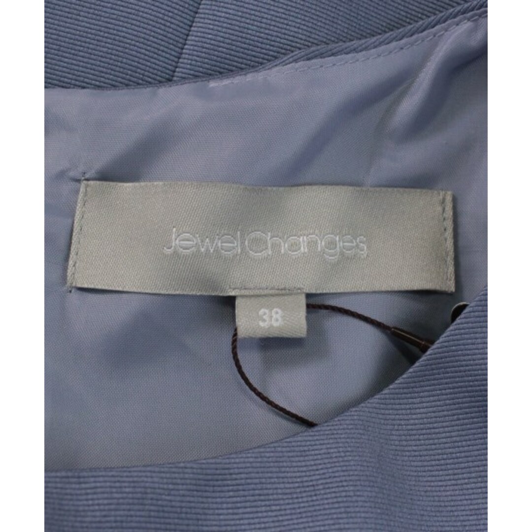 Jewel Changes(ジュエルチェンジズ)のJewel Changes ワンピース 38(M位) ブルーグレー 【古着】【中古】 レディースのワンピース(ひざ丈ワンピース)の商品写真