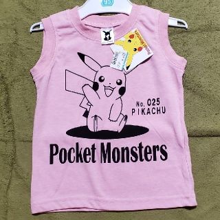 ニシマツヤ(西松屋)の男児　タンクトップ　ポケモン&ドラえもん２点セット サイズ95㎝(Tシャツ/カットソー)