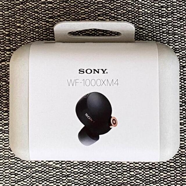 ソニー SONY wf-1000xm4bm ブラック - ヘッドフォン/イヤフォン