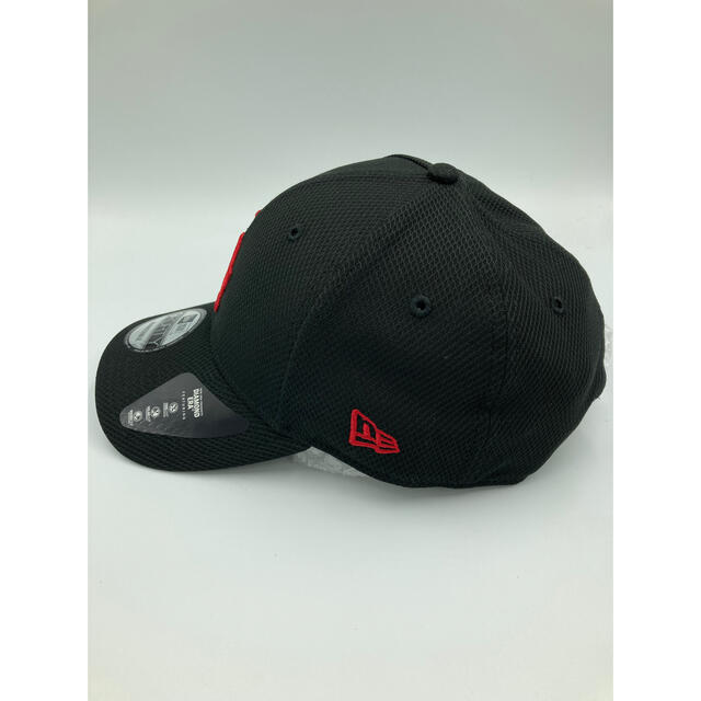 NEW ERA(ニューエラー)のニューエラ キャップ LA ドジャース 黒 赤ロゴ ブラック メンズの帽子(キャップ)の商品写真