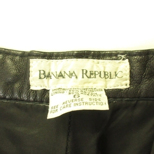 Banana Republic - バナナリパブリック ヴィンテージ レザーパンツ ...