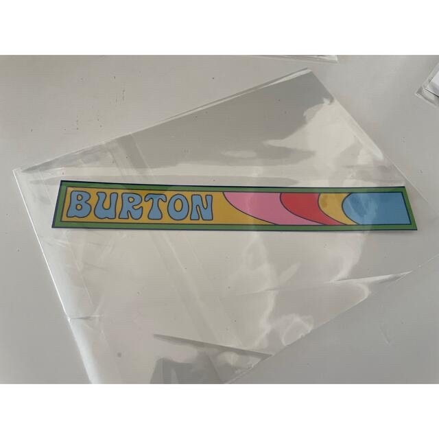 BURTON(バートン)のBURTONステッカー3枚セット スポーツ/アウトドアのスノーボード(アクセサリー)の商品写真