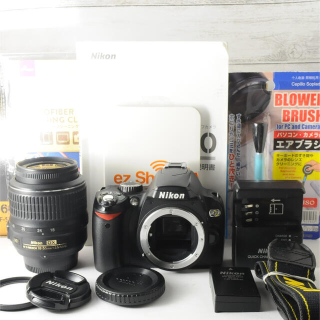 Nikon D60☆スマホ転送OK＆即発送☆初心者さんも安心の簡単操作！3999-