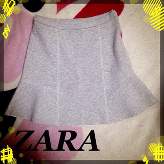 ザラ(ZARA)のザラ♡新品タグつき♡スエットスカート(ミニスカート)