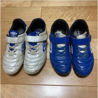 アンブロ(UMBRO)のアンブロ　靴　シューズ　2足セット　サッカー　キッズ　男の子(シューズ)