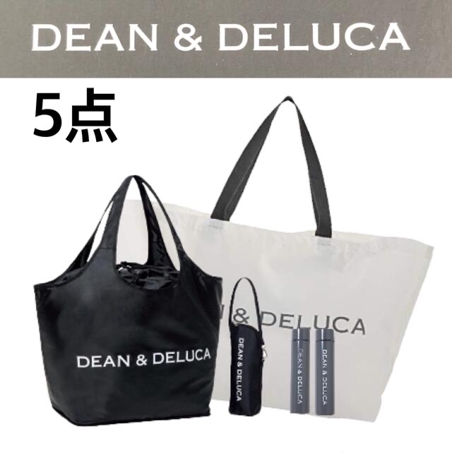 ② DEAN&DELUCA レジカゴバッグ ステンレスボトル エコバッグ