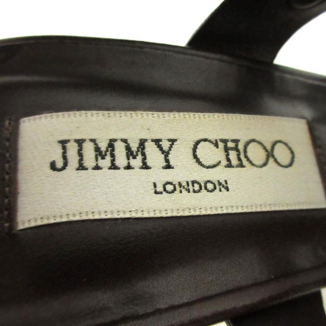 JIMMY CHOO(ジミーチュウ)のジミーチュウ サンダル 38 1/2 レディース レディースの靴/シューズ(サンダル)の商品写真