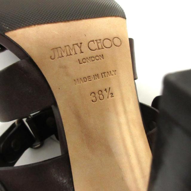 JIMMY CHOO(ジミーチュウ)のジミーチュウ サンダル 38 1/2 レディース レディースの靴/シューズ(サンダル)の商品写真
