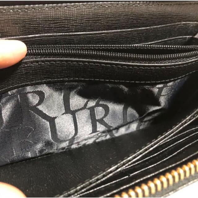 美品✨□FURLAフルラ□黒レザー ラウンドファスナー長財布 バビロンXL