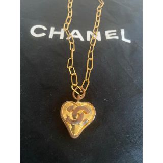 シャネル(CHANEL)の♧様専用シャネルビンテージハートペンダントトップ(ネックレス)