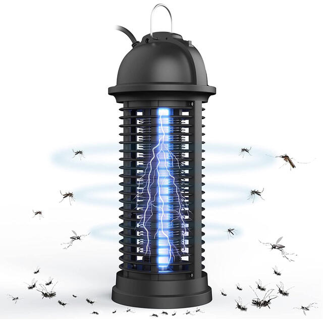 電撃殺虫器 蚊取り器UVライト吸引+電撃二合一 殺蚊器 誘虫灯 #838 スポーツ/アウトドアのアウトドア(その他)の商品写真