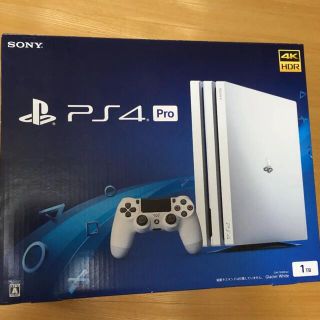 ソニー(SONY)のPlayStation®4 Pro グレイシャー・ホワイト 1TB (家庭用ゲーム機本体)